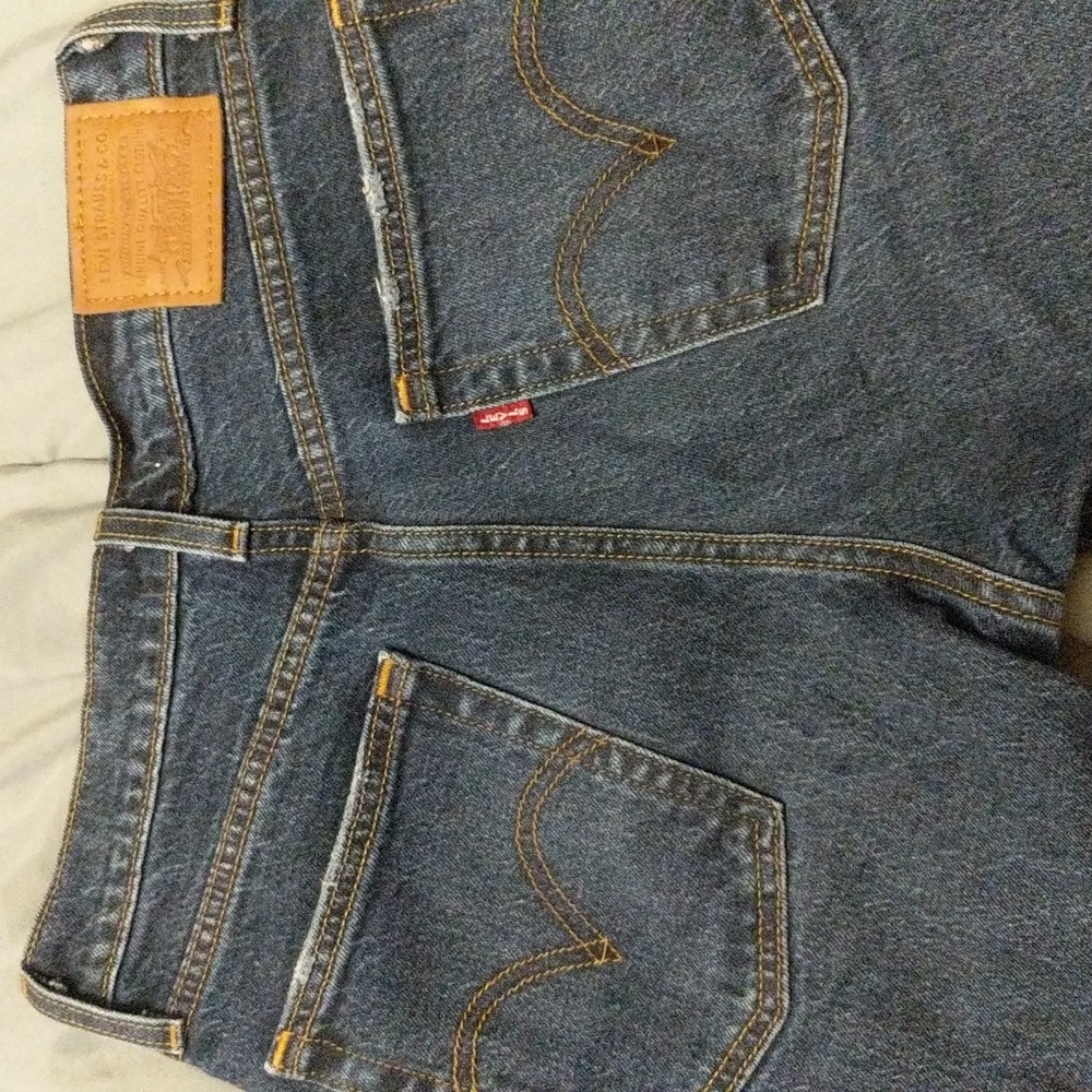 Levis wedgie straight jeans